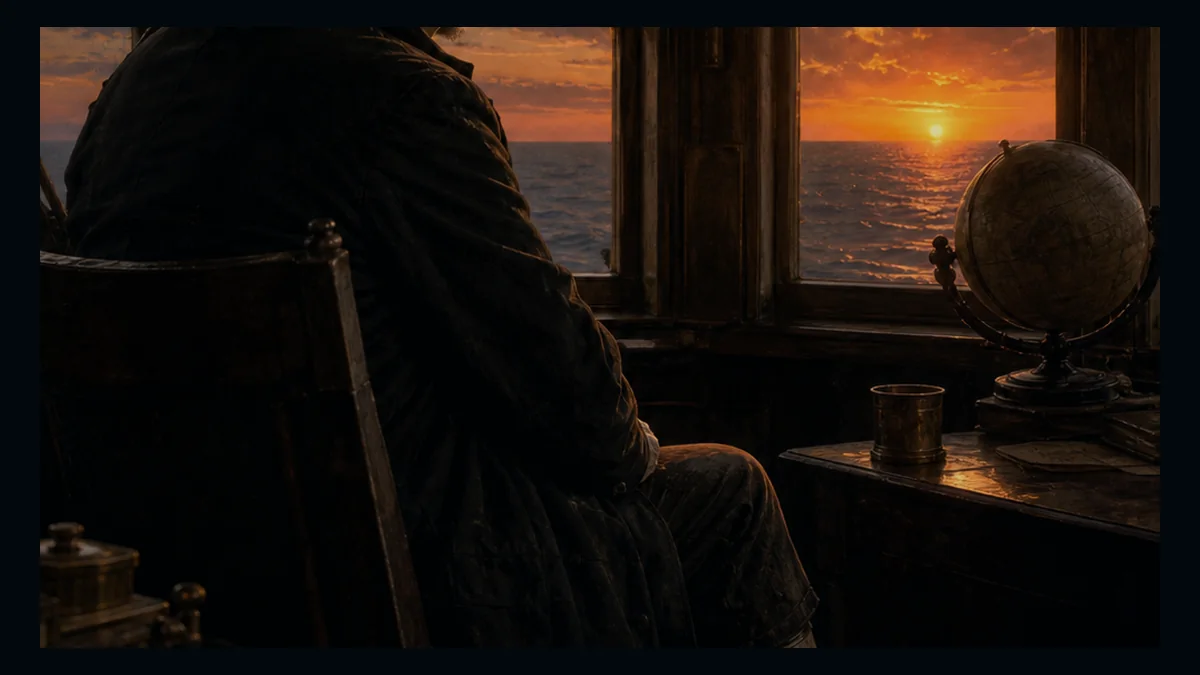 Moby-Dick, Chapter 37: Sunset — chapter-context illustration for reading 1