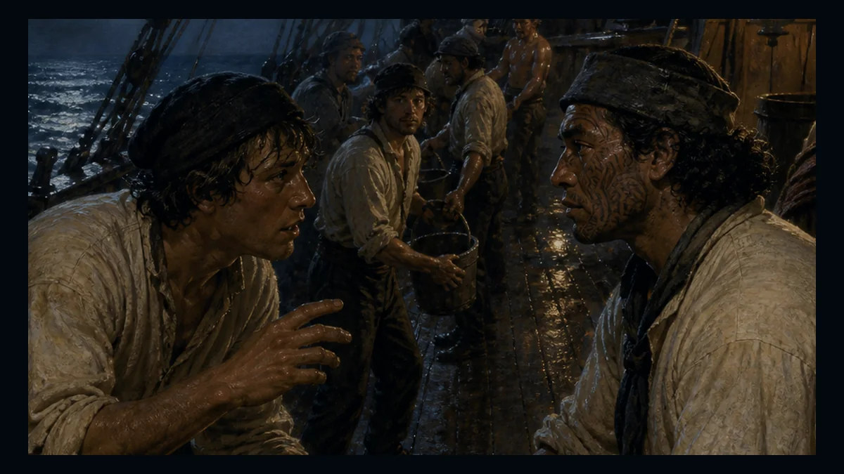 Moby-Dick, Chapter 43: Hark! — chapter-context illustration for reading 1