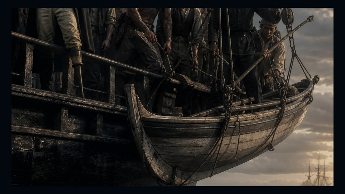 Moby-Dick, Chapter 48: The First Lowering — chapter-context illustration for reading 1