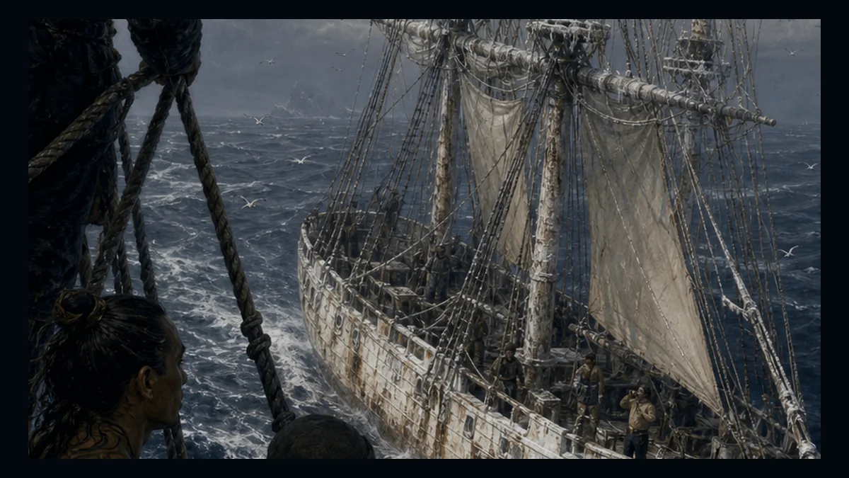 Moby-Dick, Chapter 52: The Albatross — chapter-context illustration for reading 1