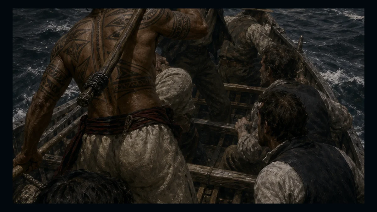 Moby-Dick, Chapter 62: The Dart — chapter-context illustration for reading 1