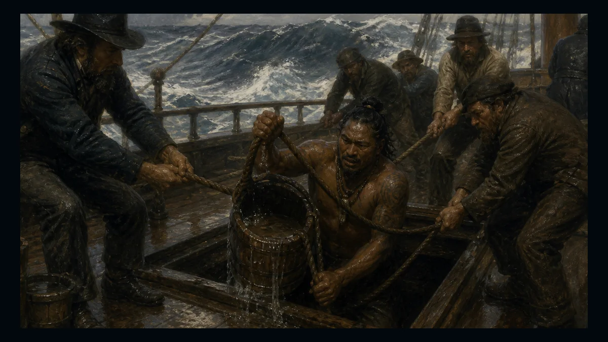 Moby-Dick, Chapter 78: Cistern And Buckets — chapter-context illustration for reading 1