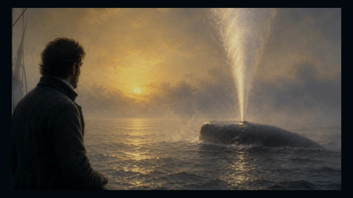 Moby-Dick, Chapter 85: The Fountain — chapter-context illustration for reading 1