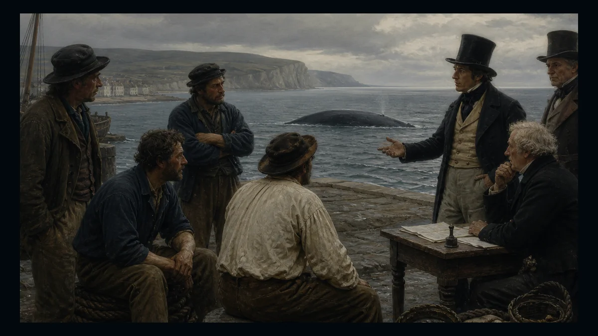 Moby-Dick, Chapter 90: Heads Or Tails — chapter-context illustration for reading 1