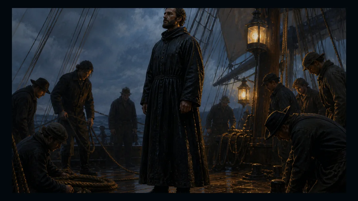 Moby-Dick, Chapter 95: The Cassock — chapter-context illustration for reading 1