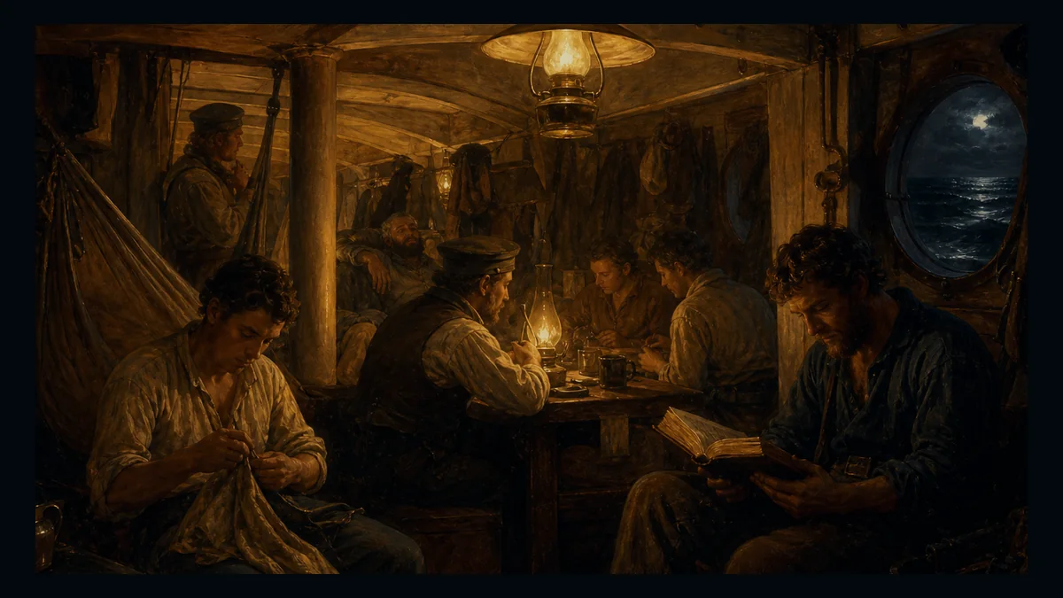Moby-Dick, Chapter 97: The Lamp — chapter-context illustration for reading 1