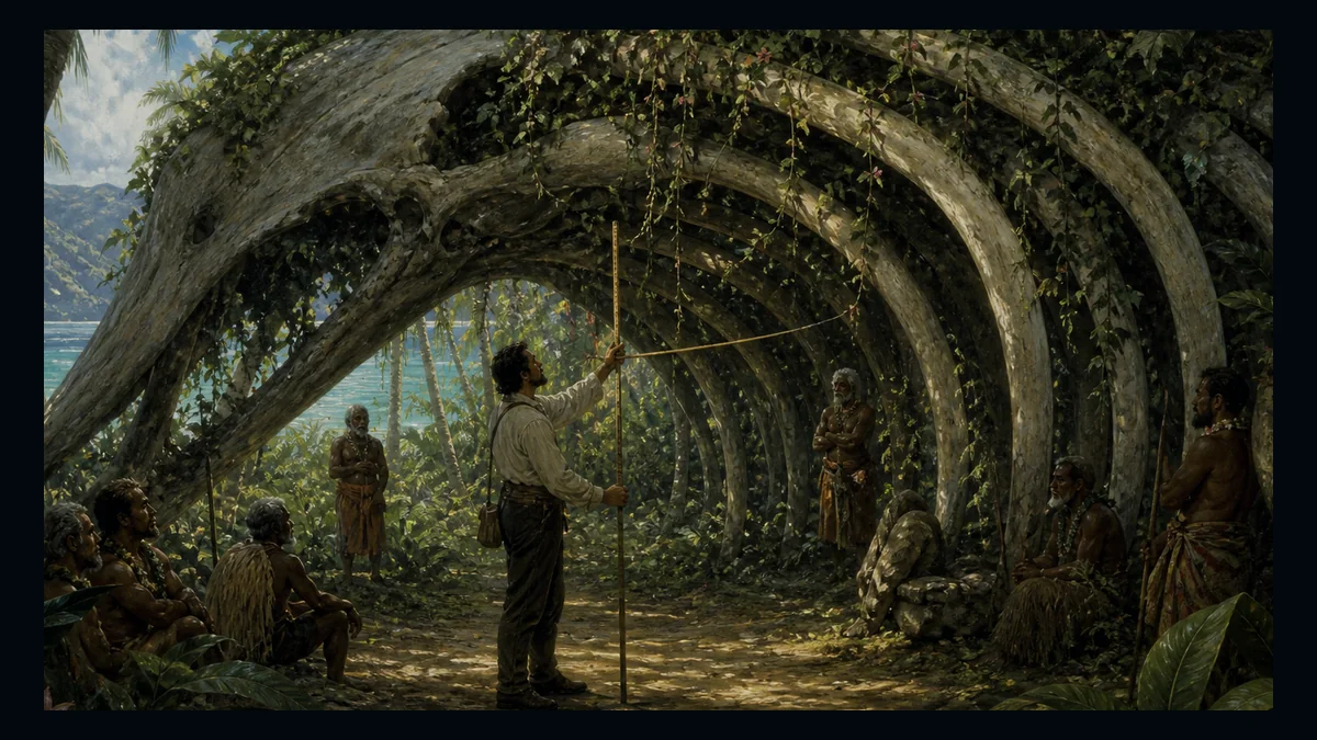 Moby-Dick, Chapter 102: A Bower In The Arsacides — chapter-context illustration for reading 1