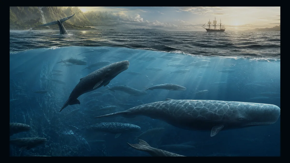 Moby-Dick, Chapter 105: Does The Whale’S Magnitude Diminish?—Will He Perish? — chapter-context illustration for reading 1