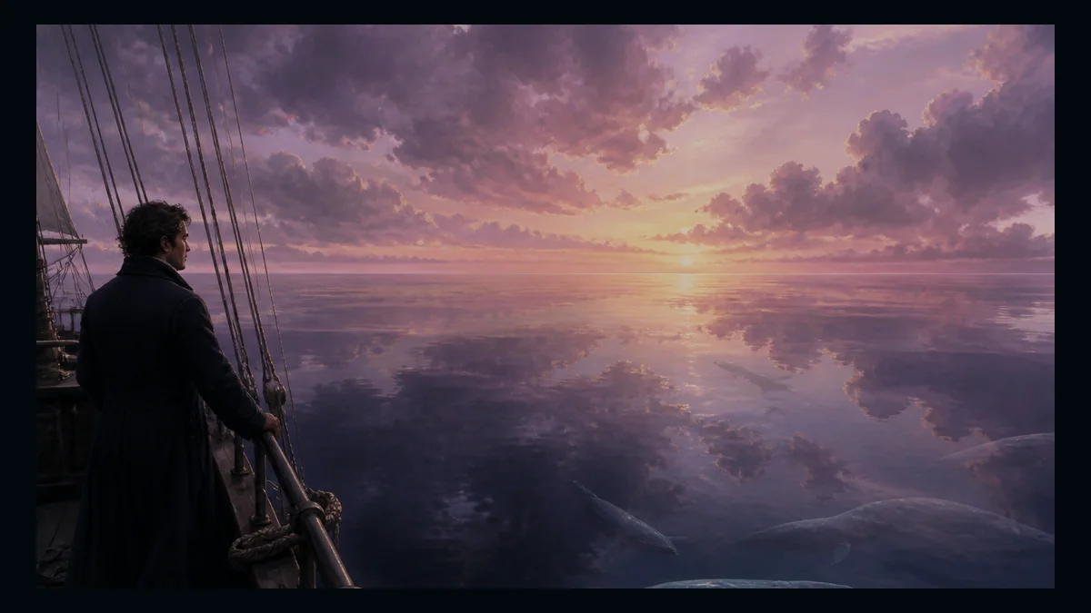 Moby-Dick, Chapter 111: The Pacific — chapter-context illustration for reading 1