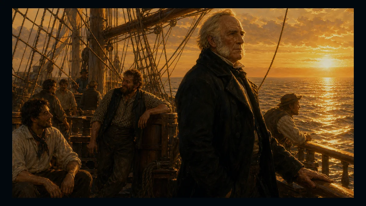 Moby-Dick, Chapter 114: The Gilder — chapter-context illustration for reading 1