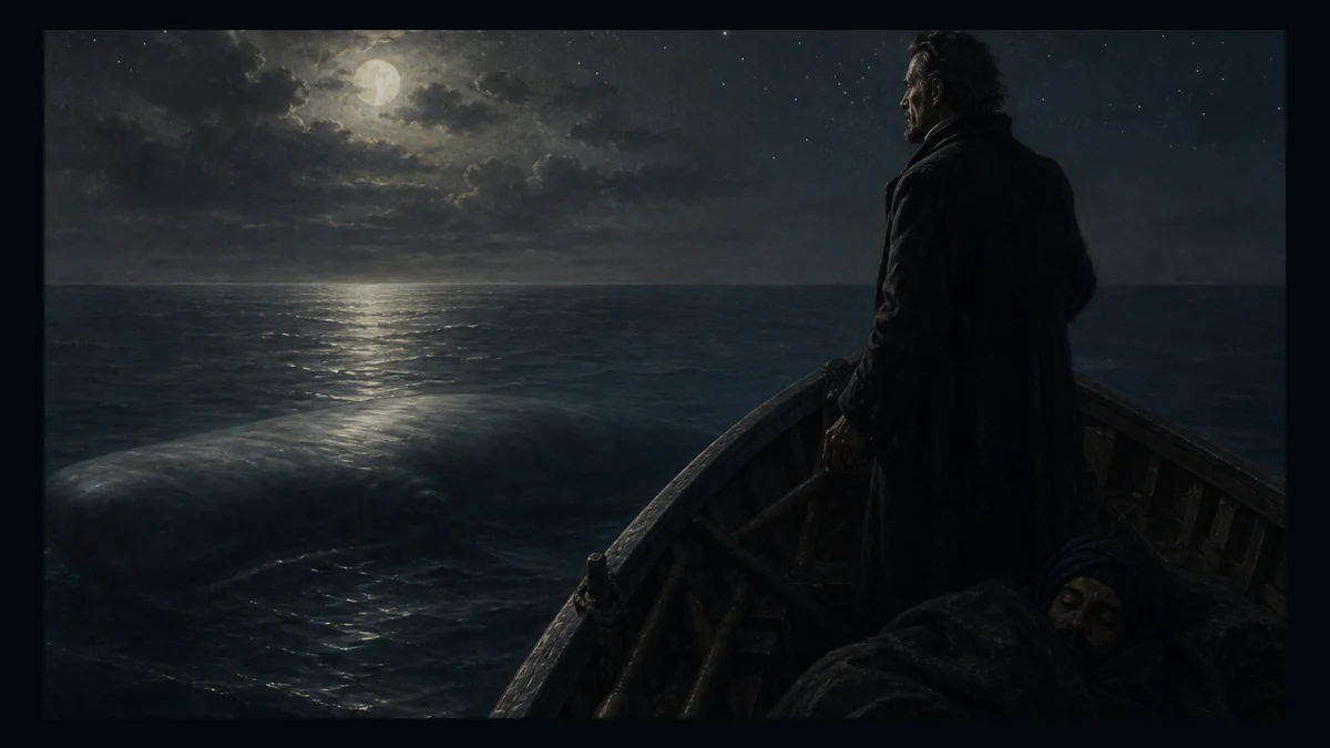 Moby-Dick, Chapter 117: The Whale Watch — chapter-context illustration for reading 1