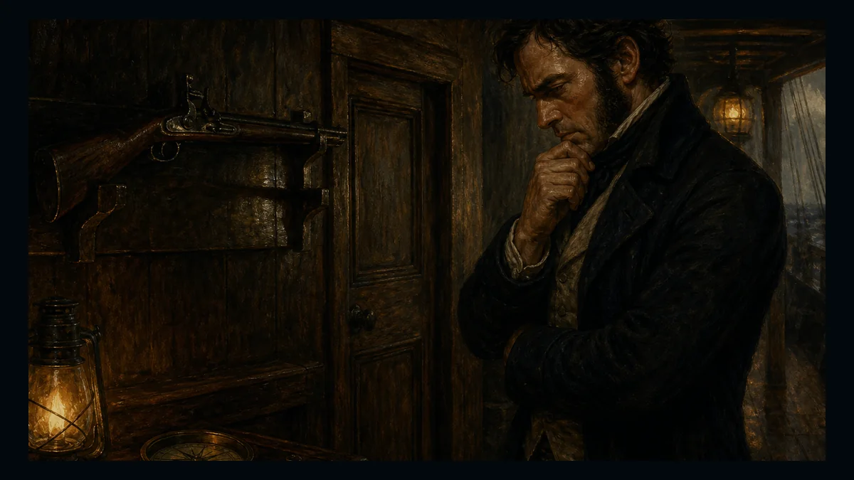 Moby-Dick, Chapter 123: The Musket — chapter-context illustration for reading 1