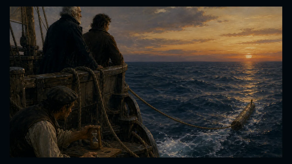 Moby-Dick, Chapter 125: The Log And Line — chapter-context illustration for reading 1