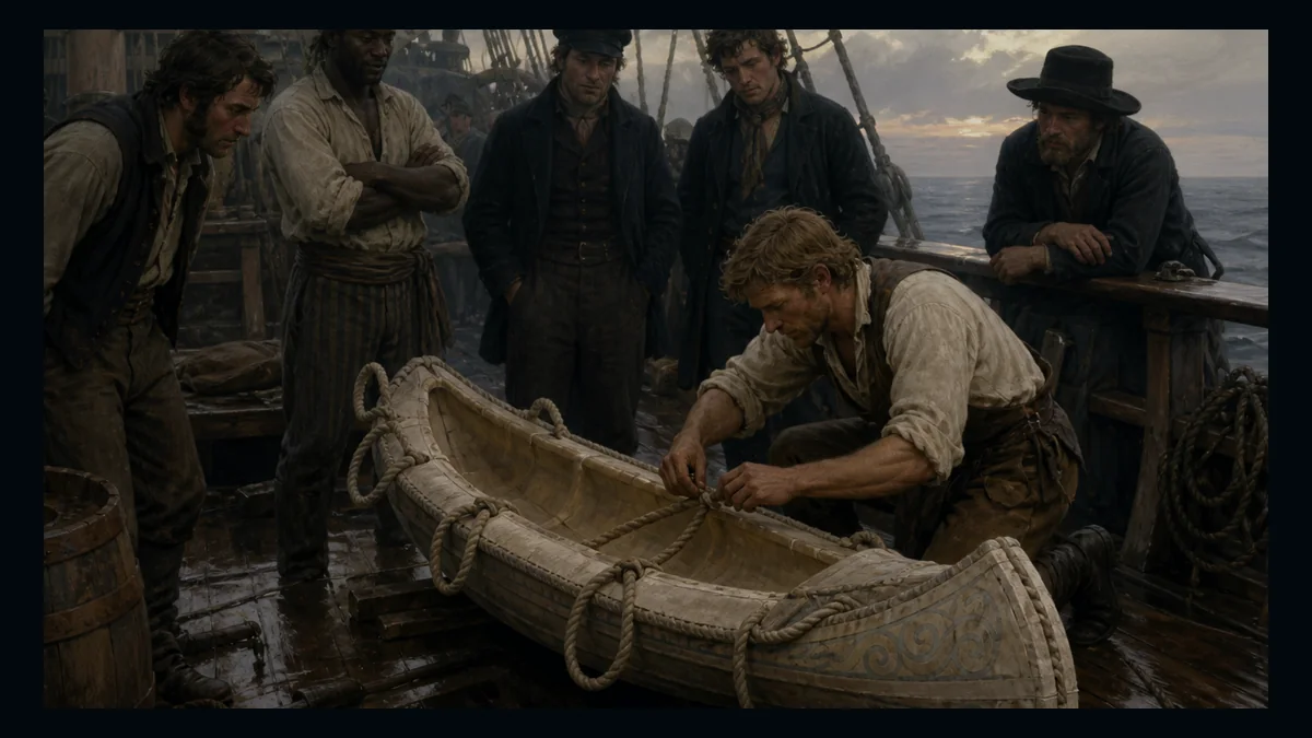 Moby-Dick, Chapter 126: The Life-Buoy — chapter-context illustration for reading 1