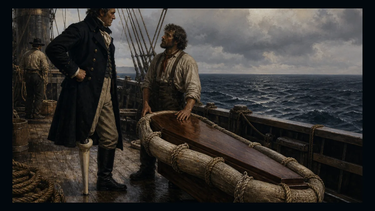 Moby-Dick, Chapter 127: The Deck — chapter-context illustration for reading 1
