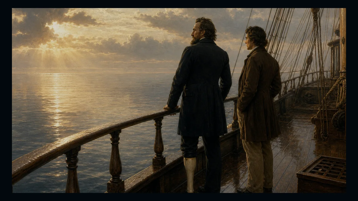 Moby-Dick, Chapter 132: The Symphony — chapter-context illustration for reading 1
