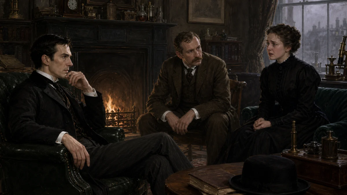 The Speckled Band, The Visitor at Baker Street, reading 1: On glancing over my notes of the seventy odd cases in which I have during the last eight years studied the methods of my