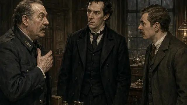 A Study in Scarlet, Chapter 7, reading 1: The intelligence with which Lestrade greeted us was so momentous and so unexpected, that we were all three fairly dumfoundered