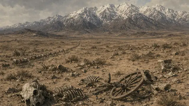 A Study in Scarlet, Chapter 8, reading 1: In the central portion of the great North American Continent there lies an arid and repulsive desert, which for many a long year served as a barrier a